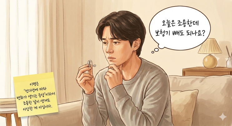  이명 안 들릴 때 보청기, 그래도 계속 껴야 하나요?