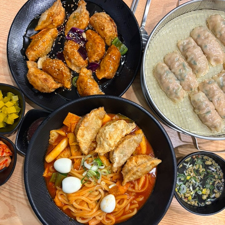  대구 송현동 맛집 상인동 밥집 신월성 분식: 삼화만두 신월성점