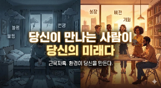  당신이 만나는 사람이 당신의 미래다