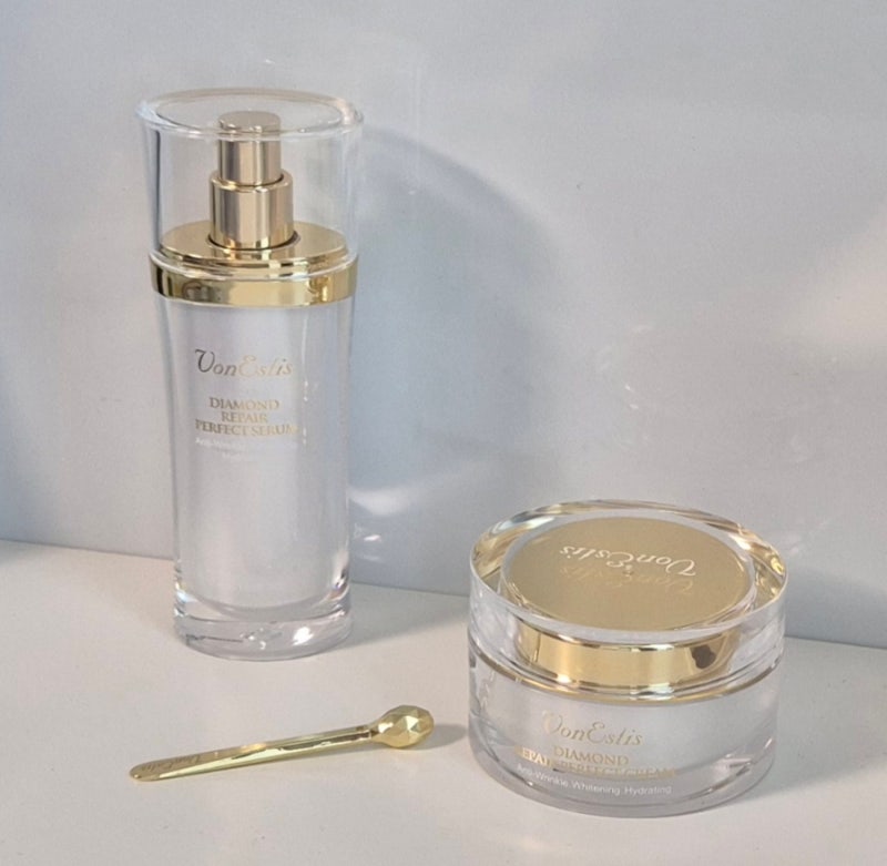 Military Mart PX: Song Yoon-ah Diamond Cream & Serum Set - Review, Effects, and Precautions