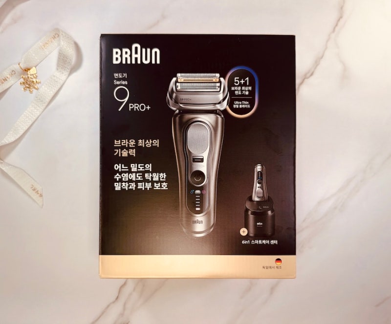 소중한 사람의 아침을 바꿔준 브라운 면도기 / 브라운 시리즈 9 PRO Plus , 알고 보니 세척 & 충....