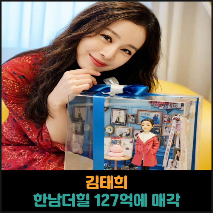  김태희, 한남더힐 127억에 매각