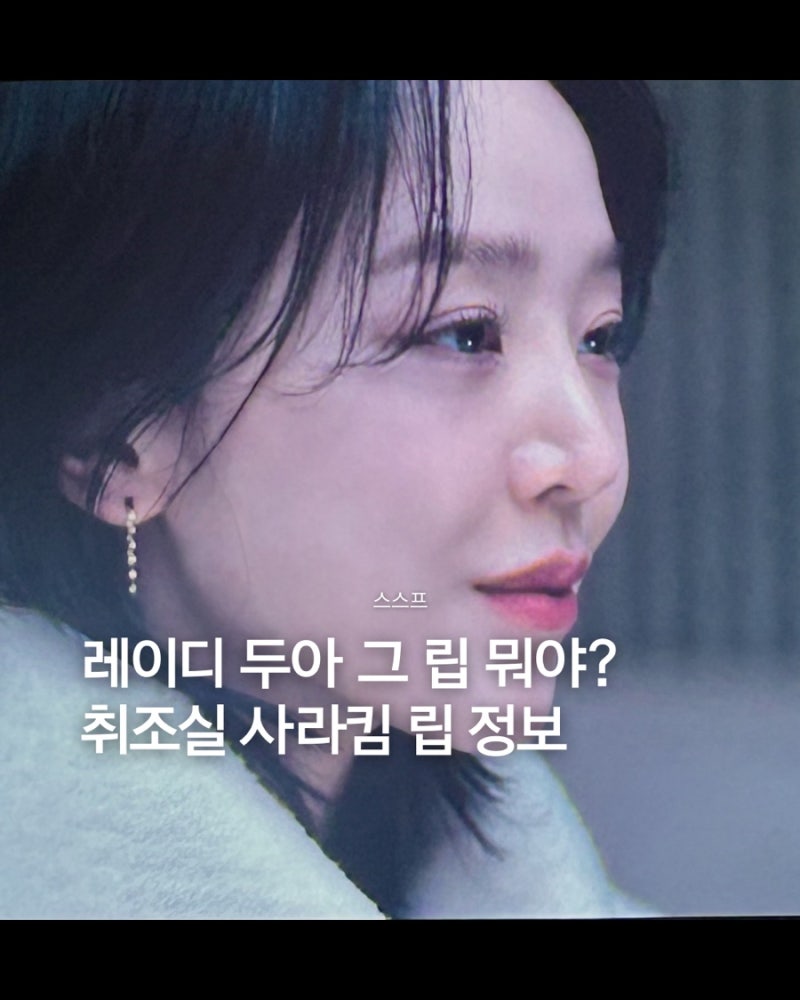 [신혜선] 레이디 두아 그 립 뭐야? 취조실 사라킴 립 3개 다 찾았다