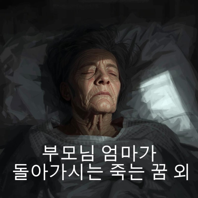 부모님 엄마가 돌아가시는 장례식 죽는 꿈 외 해몽