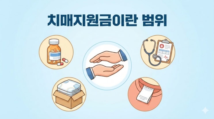  치매지원금, 기저귀도 된다고?... 치료관리비부터 실제 수령 항목 공개