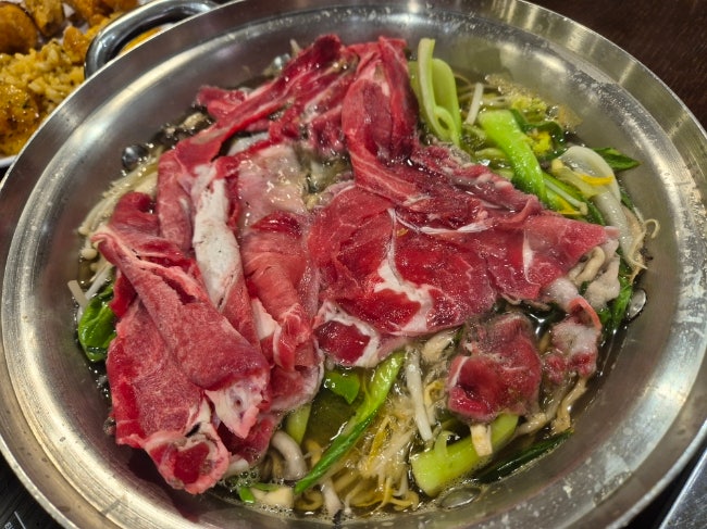 대전 중앙로 NC백화점 로운샤브샤브