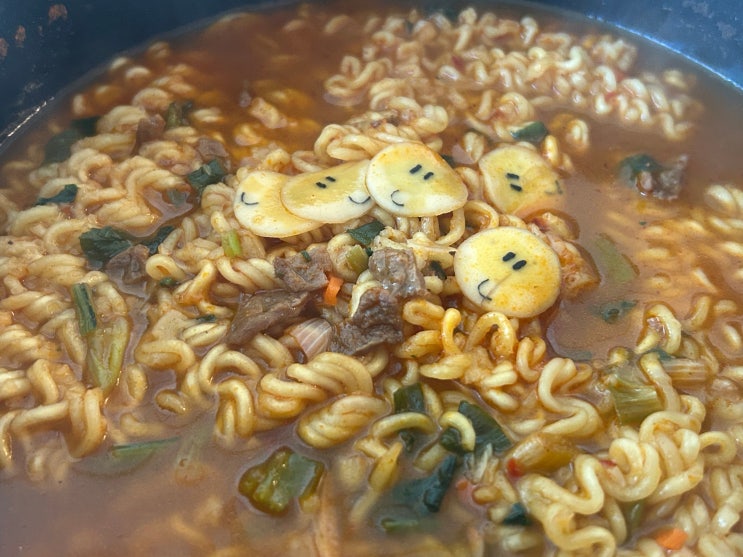  [대전여행 기념품] 전국에 팔아줬으면 하는 개꿀맛 라면 추천 <꿈돌이라면 쇠고기맛>