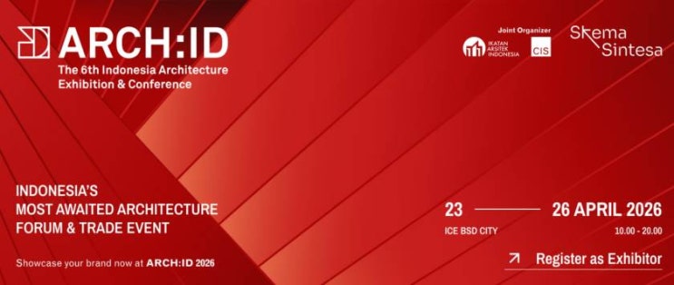  2026 인도네시아 건축·도시 디자인 산업전ARCH:ID 2026 전시 포인트 분석