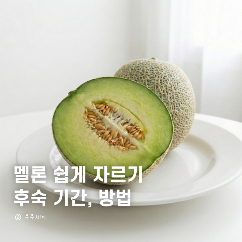 멜론자르기 후숙 기간 및 방법