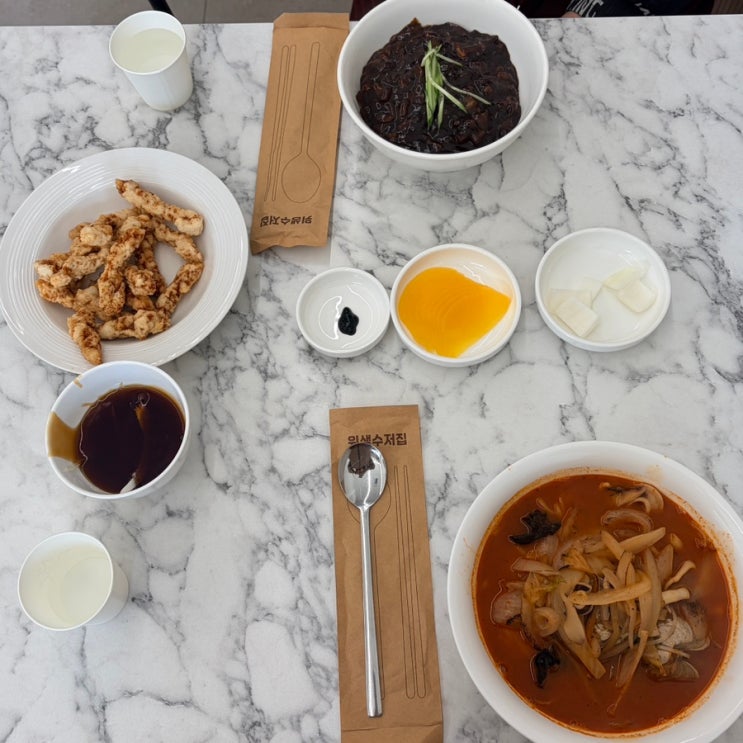  위례맛집 / 짜장면 짬뽕 탕수육이 맛있는 주차가능 위례 중식당 [ 설향 ]