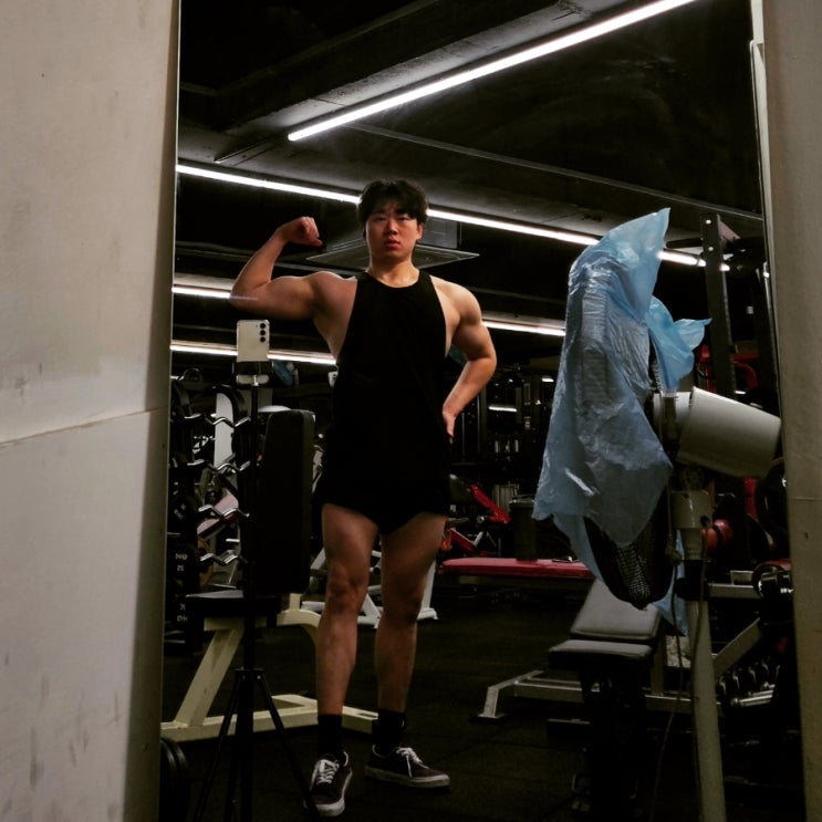 260224 등 이두 3분할 운동루틴 식단관리 체형분석