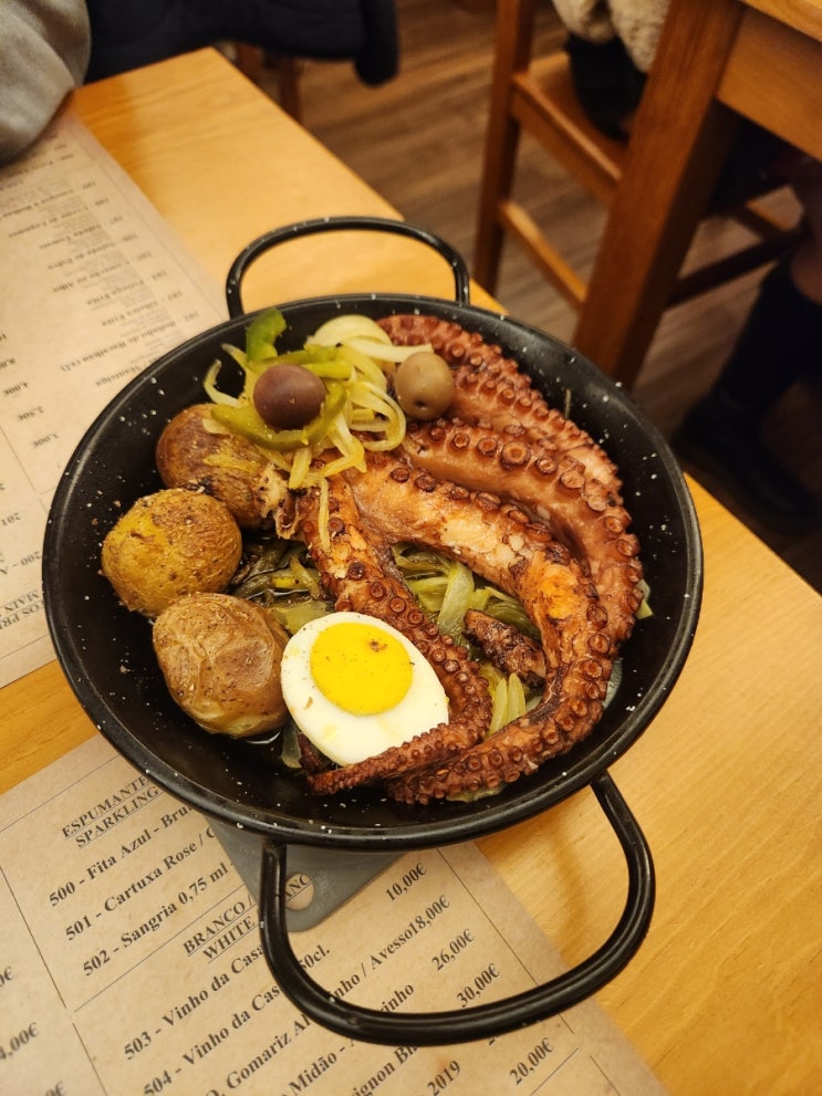  포르투 맛집 추천 Taberna dos Fernandes - 뽈뽀, 새우파스타 후기