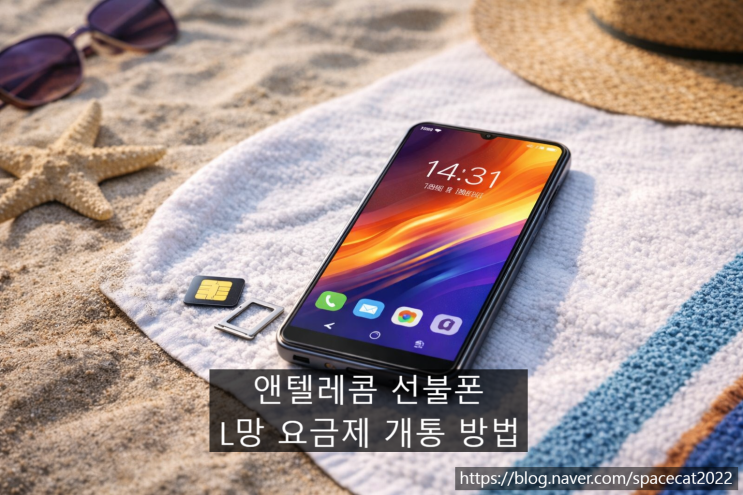  앤텔레콤 선불폰 L망 요금제 비교 후 개통 모두 알아보기