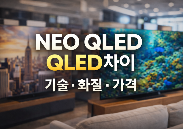  NEOQLED QLED차이 기술 화질 가격