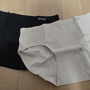 하루종일 편한 부드러운 안다르 올데이핏 심리스 면팬티 솔직후기 안다르 사이즈