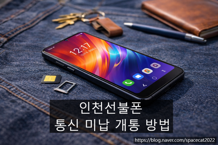  인천선불폰 유심 통신 미납 해결하는 개통 절차 정리