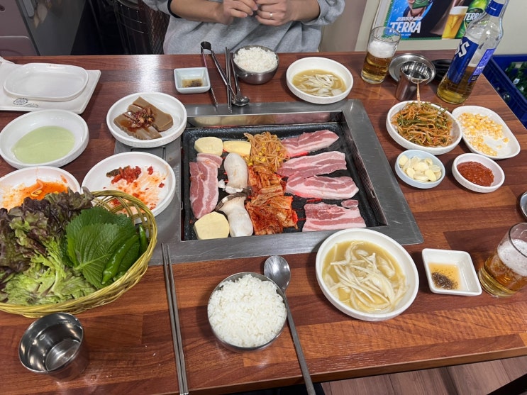  반찬 때문에 또 가는 세류동 삼겹살 맛집, 가능골식당 후기