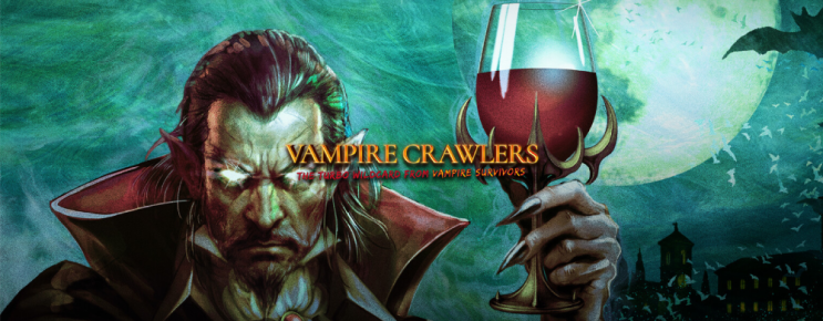 신작 인디 게임 Vampire Crawlers: The Turbo Wildcard from Vampire Survivors