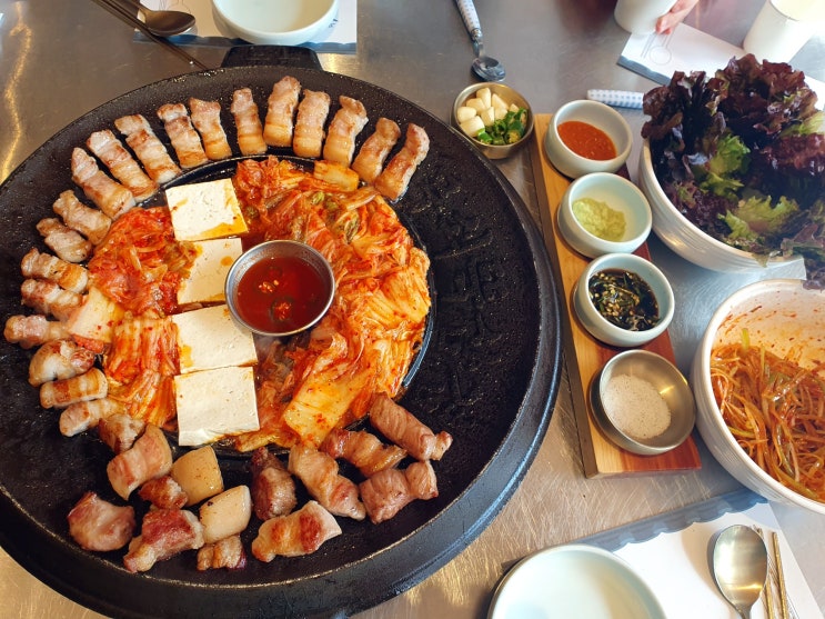  성남 상대원 맛집 성남 고기집 무쇠뚝삼겹 재방문
