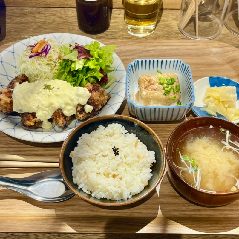부평 일본가정식 킨토 치킨난반 맛집