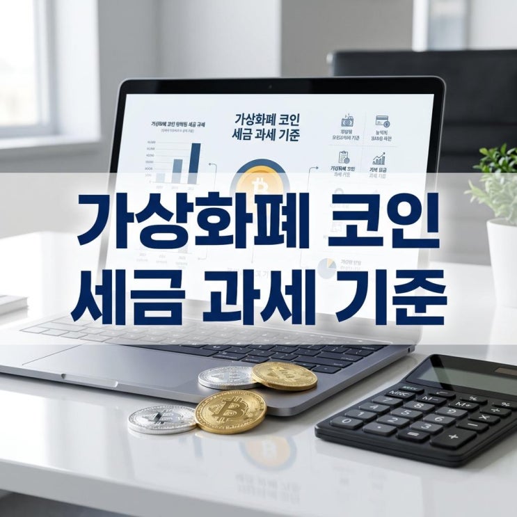  가상화폐 코인 세금 과세 기준 및 250만원 기본공제 핵심 정리