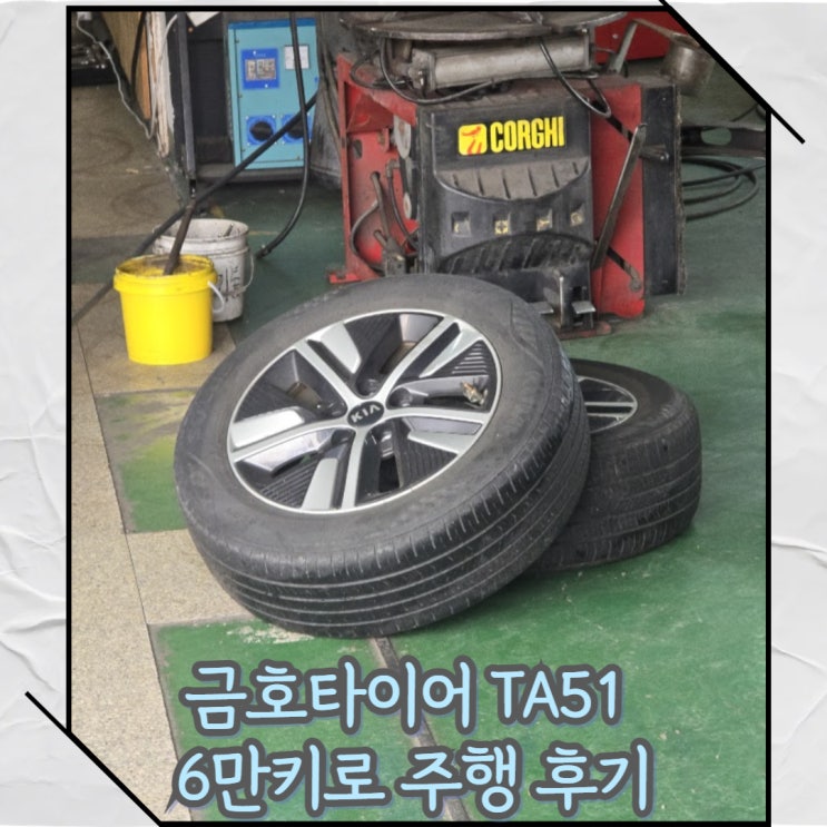  금호타이어 TA51 구매하기 전 체크! 니로 6만키로 주행 청킹 성능 후기