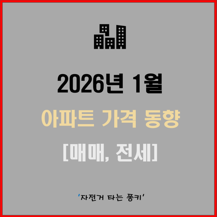  [2026 부동산] 투기 억제 정책의 칼날에도 치솟는 서울 집값, 1월 주택시장 대분석