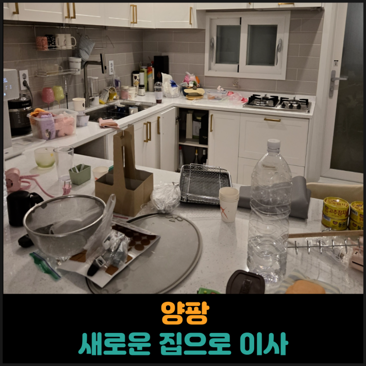  양팡, 새로운 집으로 이사