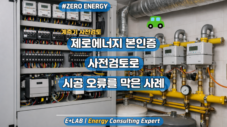  ZEB 본인증 사전검토로 시공 오류를 막은 사례