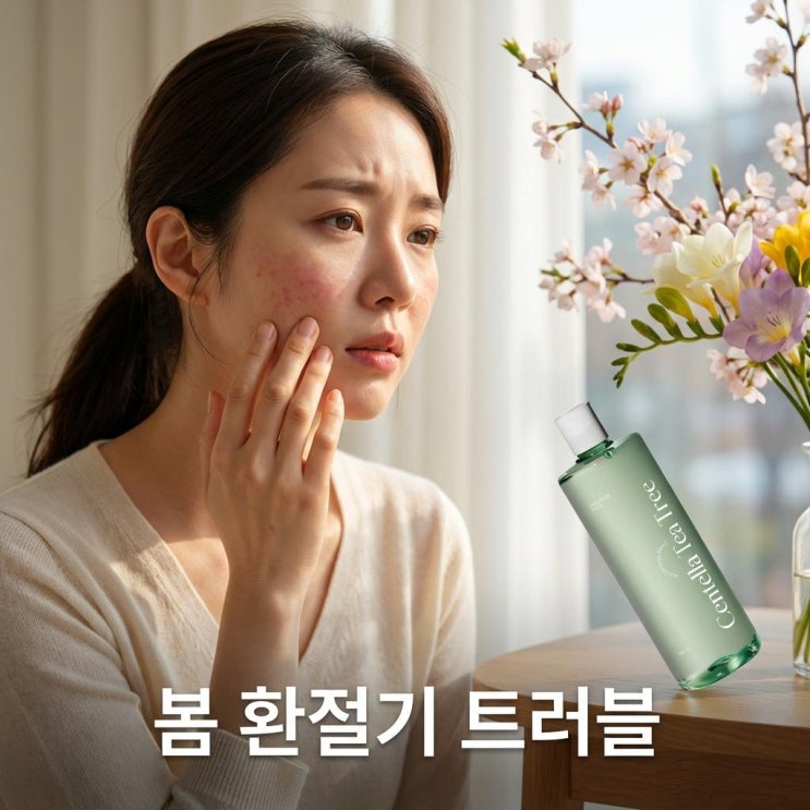   봄 환절기 트러블 티트리 토너 고르는 5가지 기준 | 진정 스킨케어