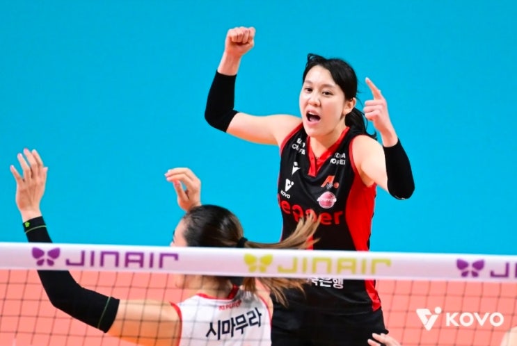  실력 아닌 '체력의 한계'... 방전된 '국가대표 리베로' 한다혜를 어쩌나