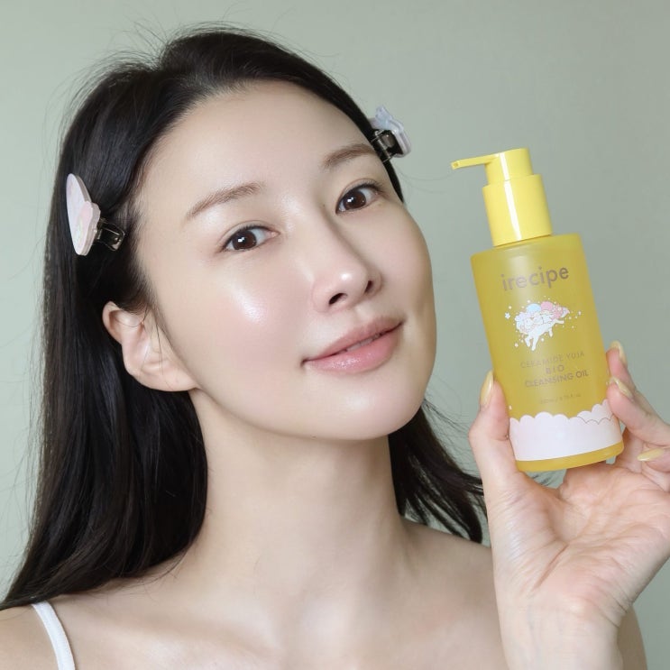  엔믹스 지우 PICK 올리브영 클렌징오일 아이레시피 세라마이드 유자바이오 매끈 개운해!