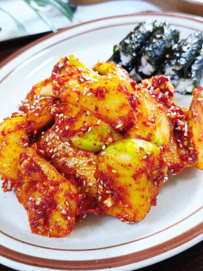 알토란 조서형 석박지 무무침 레시피( 충무김밥 섞박지 무김치 만드는법)