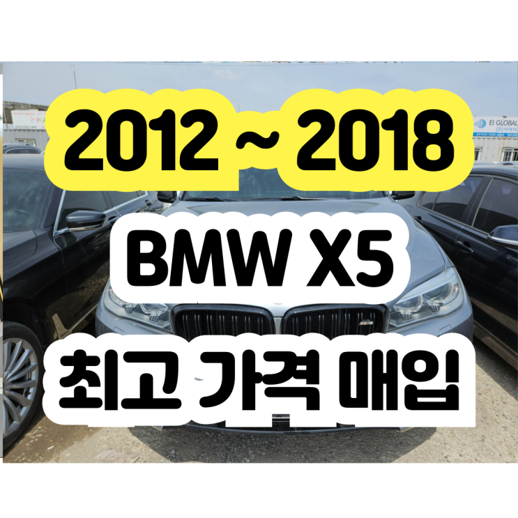  2014 BMW X5 쇳가루 고암펌프 인젝터 고장 폐차... NO!!