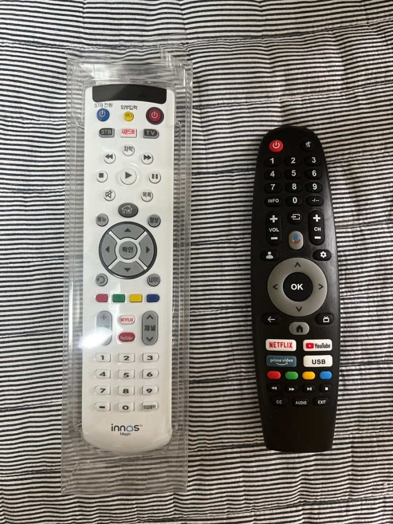 이노스 tv 리모콘 고장, 만능 리모콘 구입 후기
