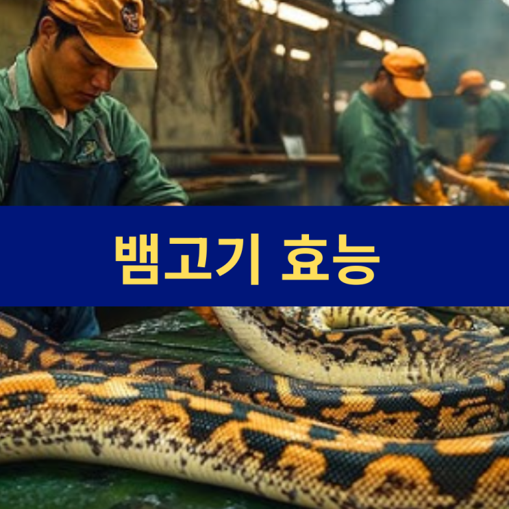  뱀고기 효능 기력 활력 증진 끝판왕 뱀고기 효과 주의할 점