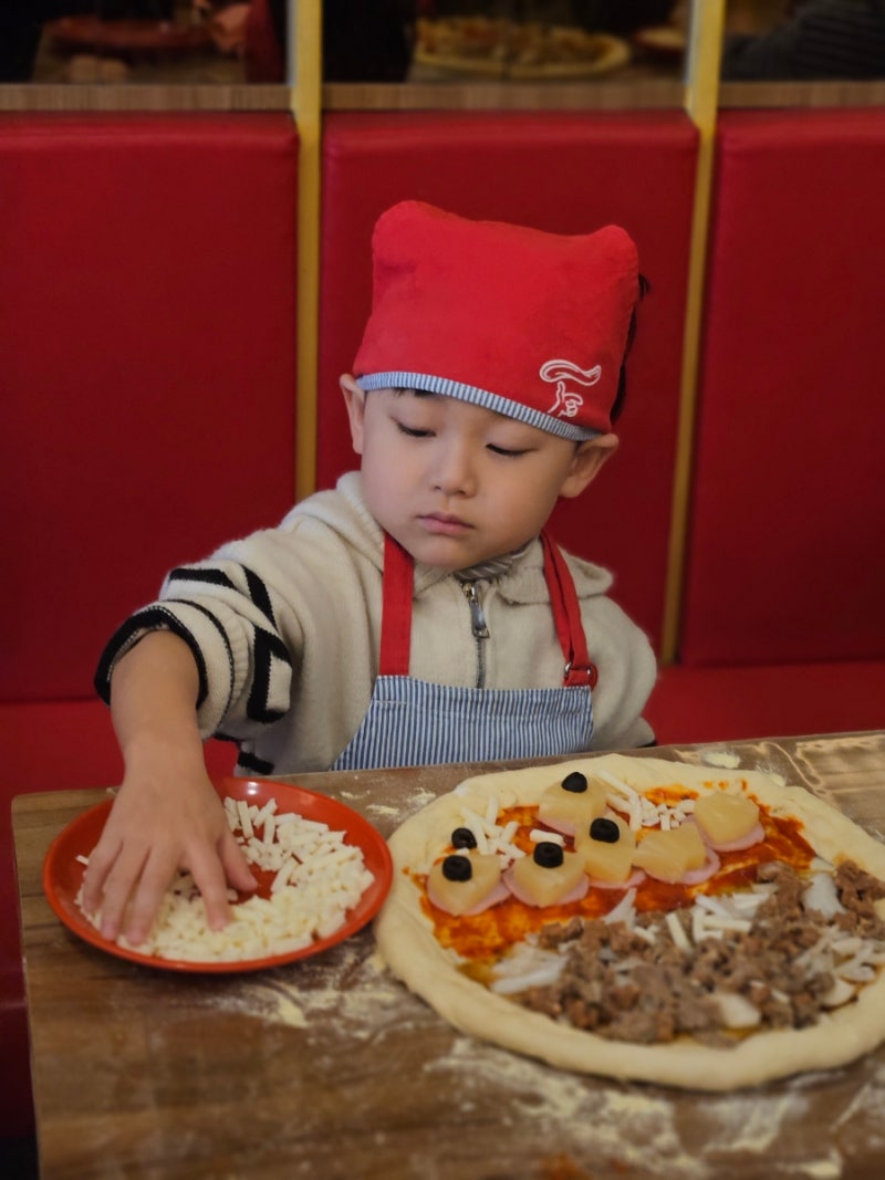 미스터피자 경주황성점 피자만들기 체험 다녀오다