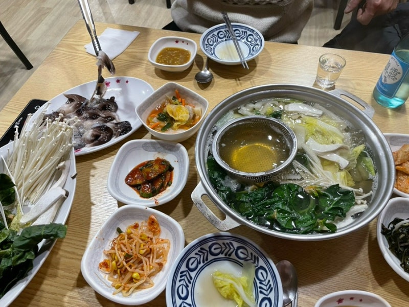 [대치]강남 키조개 샤브샤브 맛집 여수 오동도