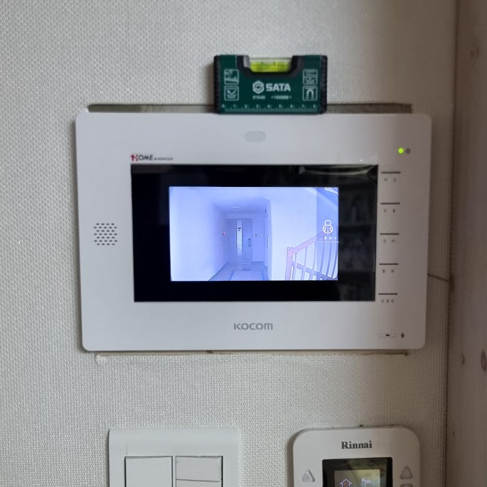  용인비디오폰 용인 기흥구 신갈동 산양마을푸르지오 코콤 비디오폰 K6B VP-70A 설치