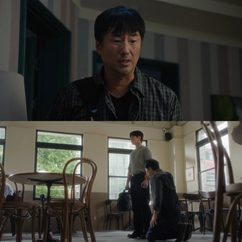 류승수, 알고보니 배인혁 친아빠였다 "너무 늦었지, 미안하다" 무릎 꿇은 선규태의 등장 ('우....
