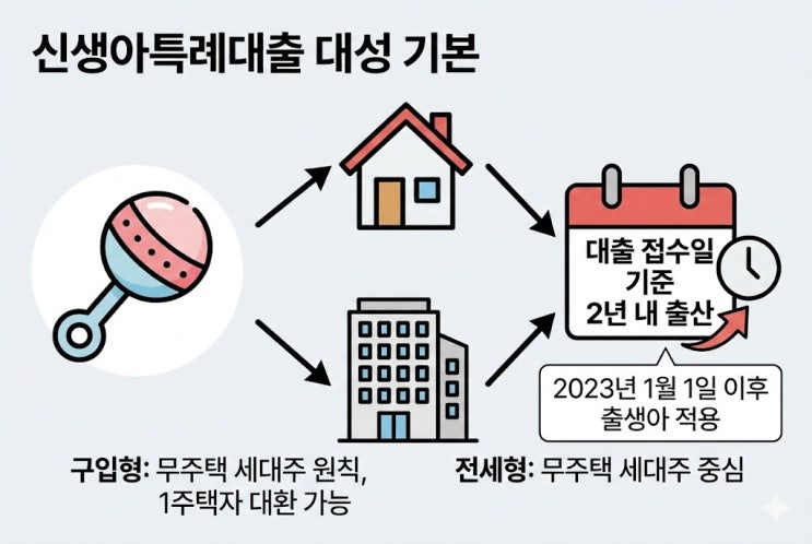  신생아특례대출, 소득 완화됐다는데 나는 되는 건가요?... 조건별 실제 결과