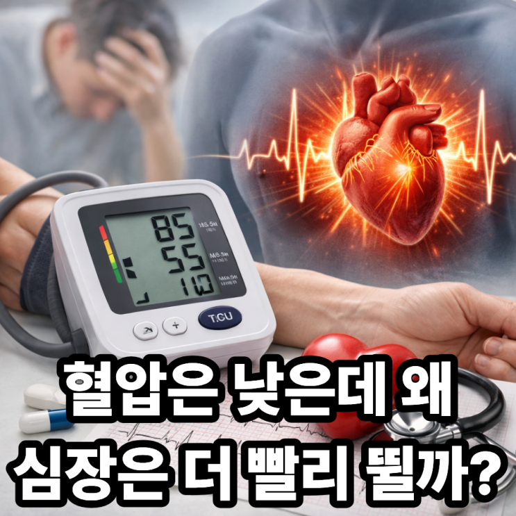  저혈압과 심박수 변화, 맥박이 빠른 이유 총정리
