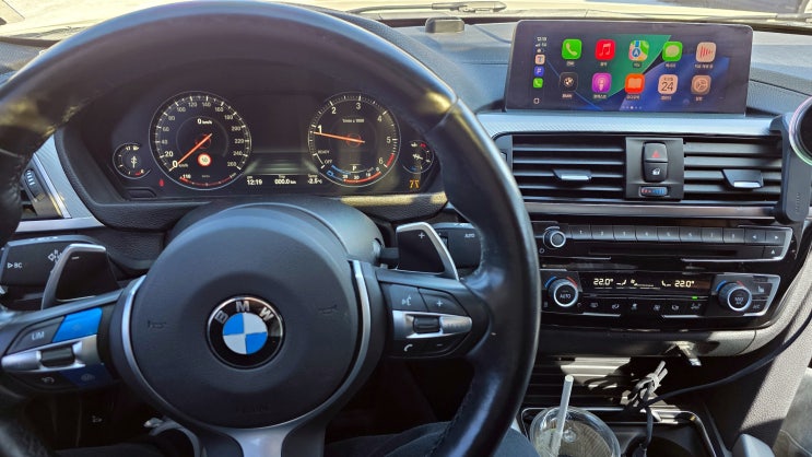  【BMW 코딩, 카플레이】 F30 320d M스포츠 2018년식 320d코딩, 320d카플레이, 천안코딩 by TEAMDH