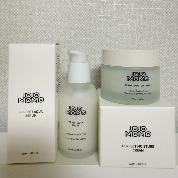  끈적임 없는 수분세럼 + 탄력크림 조합으로 사계절 속건조해결 끝! 조조모모 집중케어 세트
