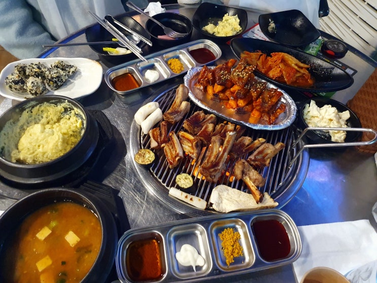  대전 유천동 맛집 대전 쪽갈비 립앤갈비 감동