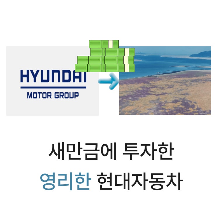 <b>현대차</b>가 새만금에 9조를 <b>투자</b>한 이유는?