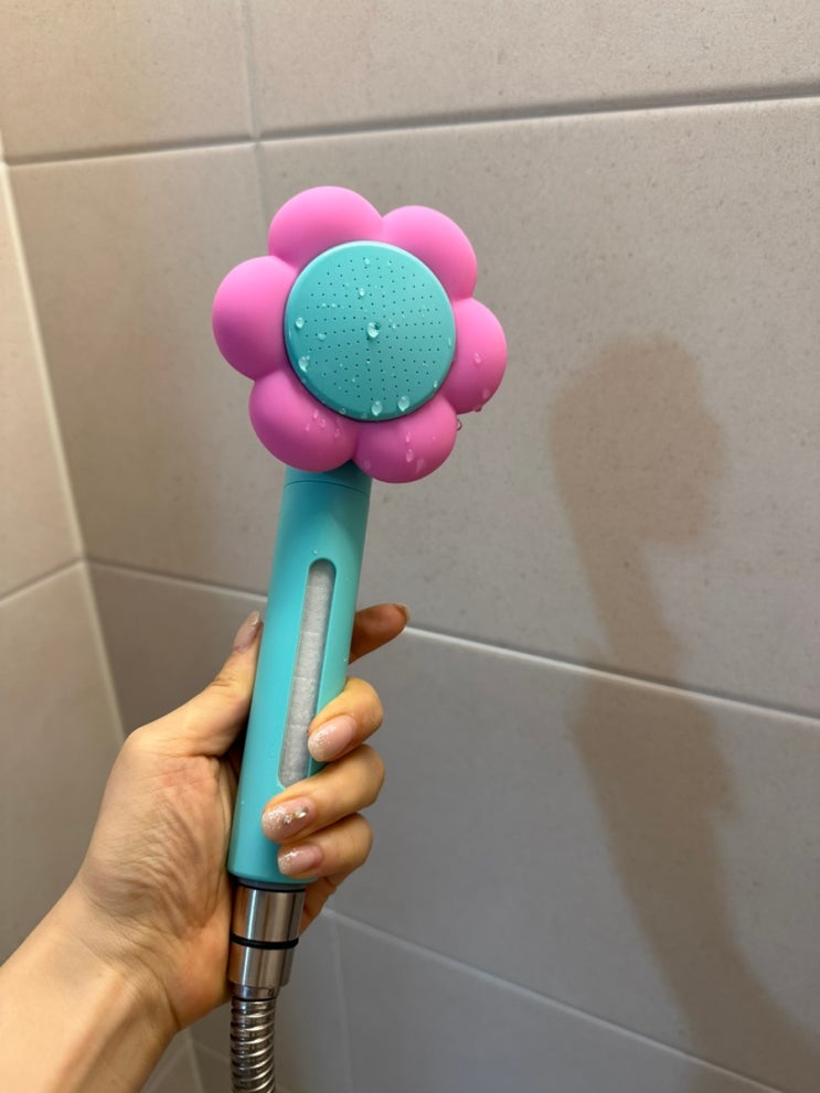  위글위글 블루밍 필터 샤워기 신상 색상 런칭, 욕실인테리어 포인트 후기