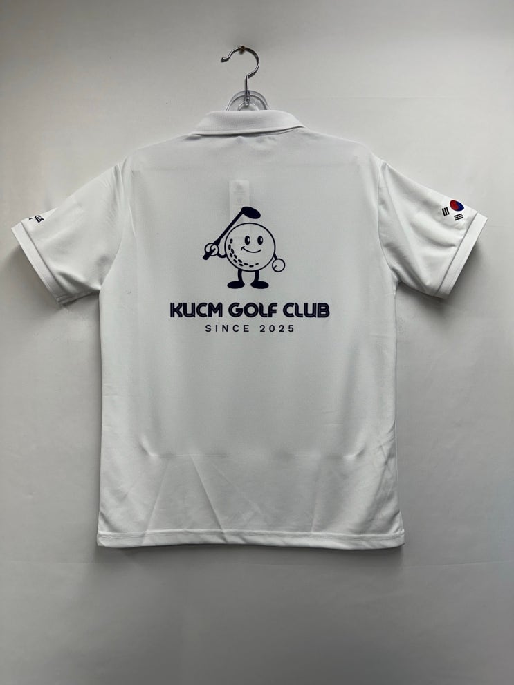  [세원사]KUCM 골프 클럽 단체 카라티셔츠 로고 전사인쇄 프린팅/대구 서문시장 단체티셔츠 프린팅 커스텀티셔츠 주문 제작
