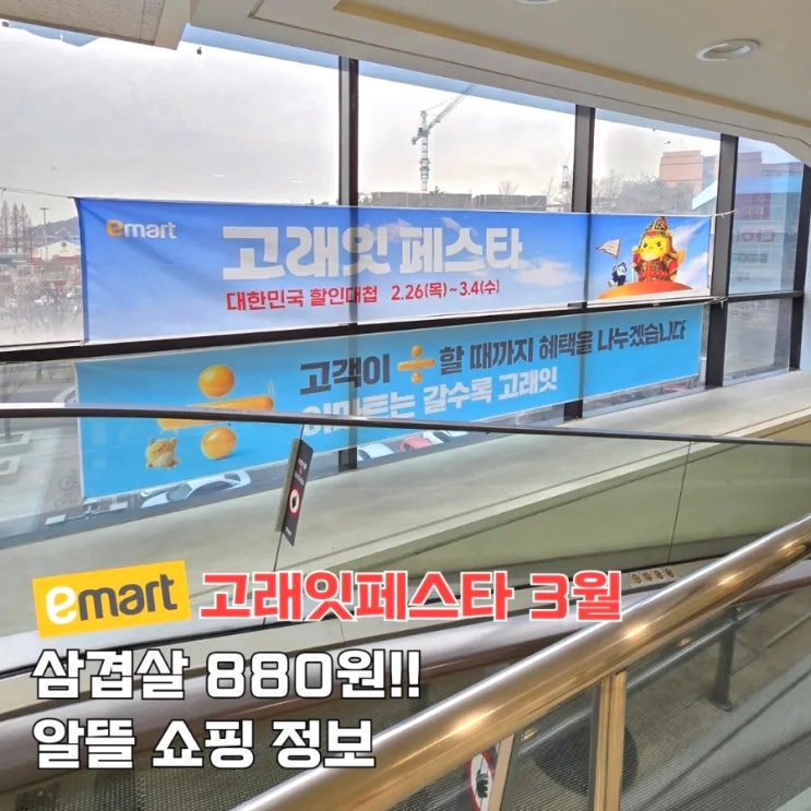  이마트 고래잇페스타 3월 놓치면 후회하는 알뜰 쇼핑 정보