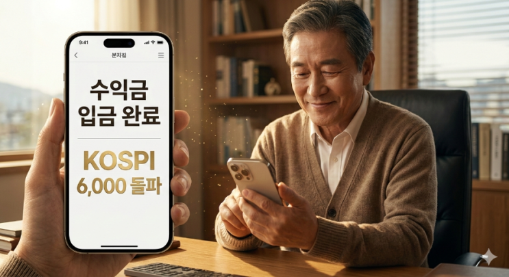  코스피 6,000 시대, 시니어는 웃어야 할까? 노후 자금 지키는 3가지 충격 팁